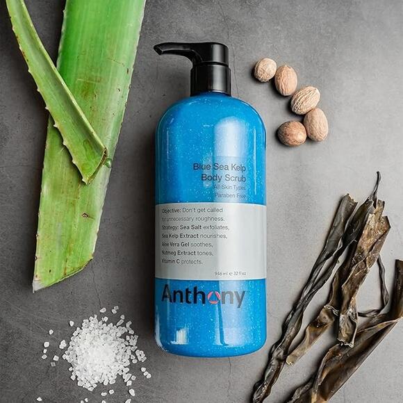 New Anthony Exfoliating Sea Salt Body Scrub with Vitamin C & Aloe (32 Fl Oz) - Picture 3 of 4